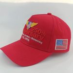 1pc 250th Anniversary Flag - 1776-2026 Embroidered Independence, Freedom & 250 Years Design, Red/White/Blue Patriotic Hat with Winged Emblem, All-Season Casual Wear for 4th of July & National Celebrations - Image 5