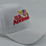 A White Baseball Cap with Exquisite Embroidery Patterns And Text On The Front, Red U.S. Anniversary Lettering, Yellow Wing Decorations On Both Sides Of The Logo, Red 250th Lettering On The Right, And Small White Lettering 1776-2026 Holiday Gift Below - Image 4
