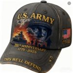 USA 250Th Anniversary Cap 1776-2026 - Featuring an Embellished Eagle And 50 Stars Flag Design with Snapback Closure | Unisex & Compatible with -Free Logo Patch | Suitable for All Seasons