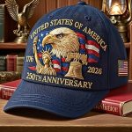 250Th Anniversary American Patriotic Baseball Hat - Independence Day Cap, Comfortable for All Seasons, Unisex, Perfect for Celebrating Independence Day, Great for Police Officers And Patriots - A Wonderful Gift, Holiday Gear, Flag-Themed Cap - Image 7