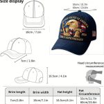 250Th Anniversary American Patriotic Baseball Hat - Independence Day Cap, Comfortable for All Seasons, Unisex, Perfect for Celebrating Independence Day, Great for Police Officers And Patriots - A Wonderful Gift, Holiday Gear, Flag-Themed Cap - Image 9