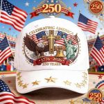 USA 250th Anniversary Commemorative Baseball Caps | Patriotic Theme, Independence Day Cap, Unisex, Multiple New Styles, Superior Baseball Hats for Men and Women, Hand Wash or Dry Clean, MORESEC Brand - Image 2